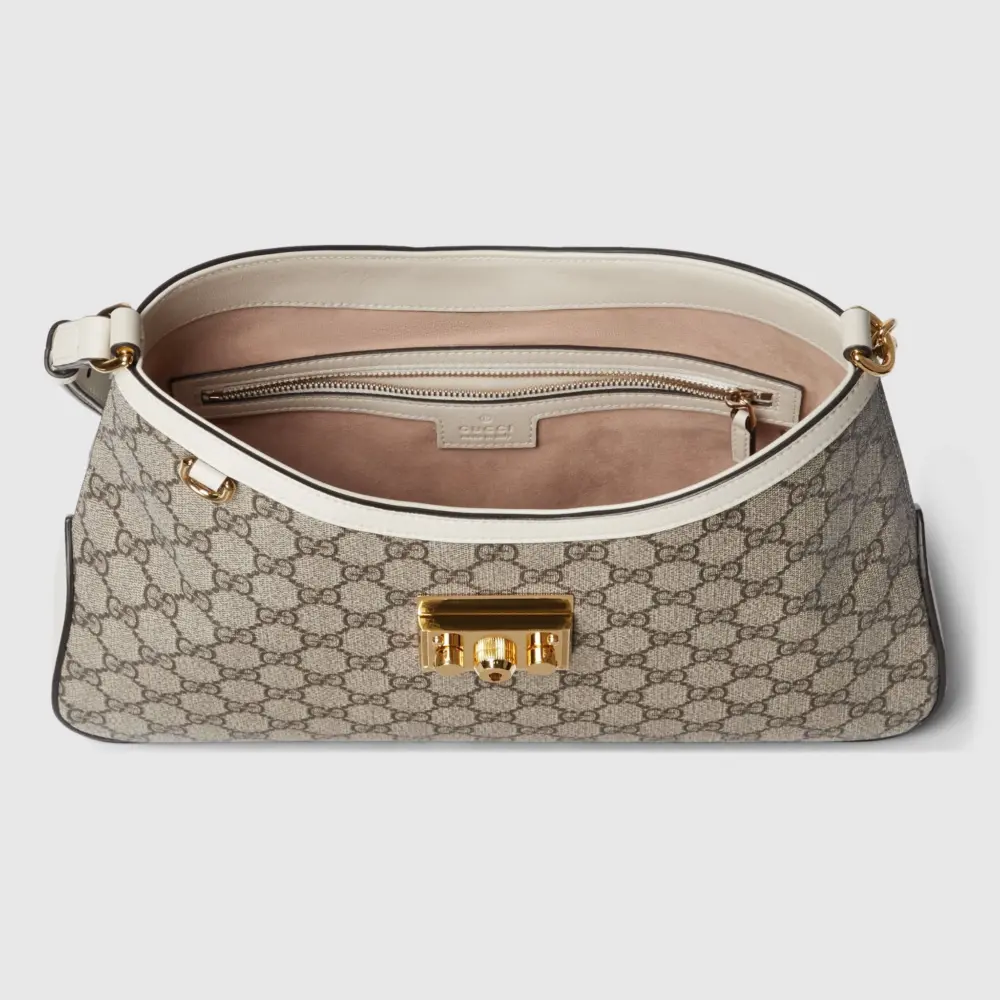 Alternative view of Túi Nữ Gucci Padlock GG Medium Shoulder Bag 'Beige' 795113-KHNKG-9761