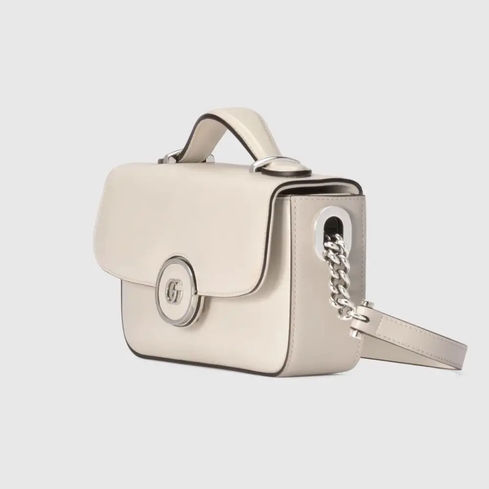 Alternative view of Túi Gucci Petite GG Mini Shoulder Bag 'White' 739722-AACAW-9022