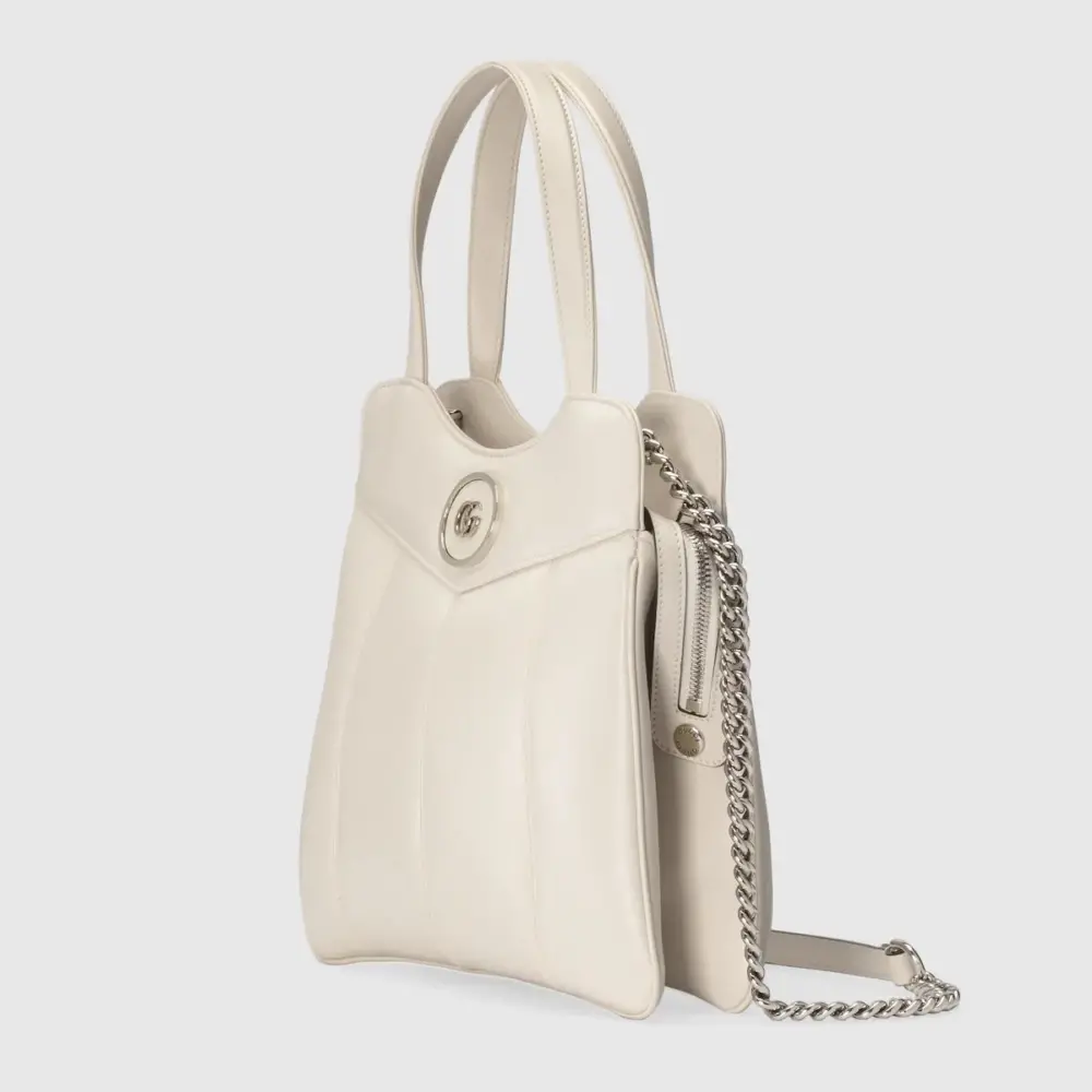 Alternative view of Túi Gucci Petite GG Small Tote Bag 'White' 745918-AACAW-9022