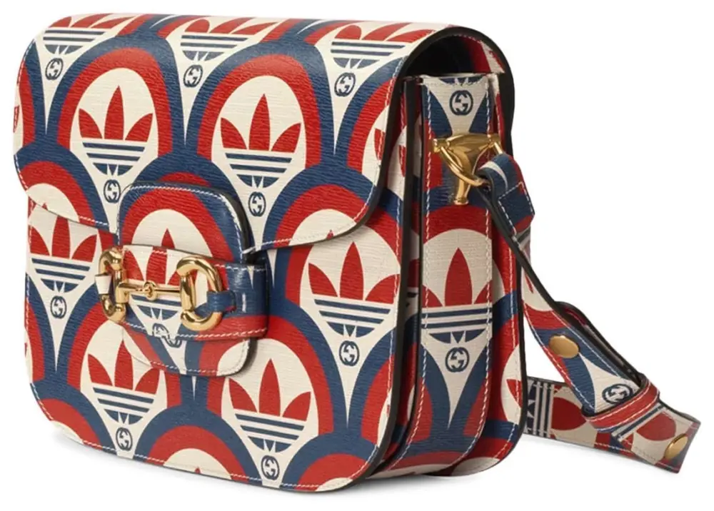 Alternative view of Túi Nữ Gucci x Adidas Horsebit 1955 Bag 'Multicolor' 602204-UVG0G-4168