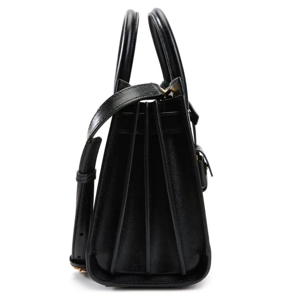 Túi Saint Laurent Sac de Jour Nano Tote Bag 'Black' 392035-02G9W-1000 - Ảnh 2