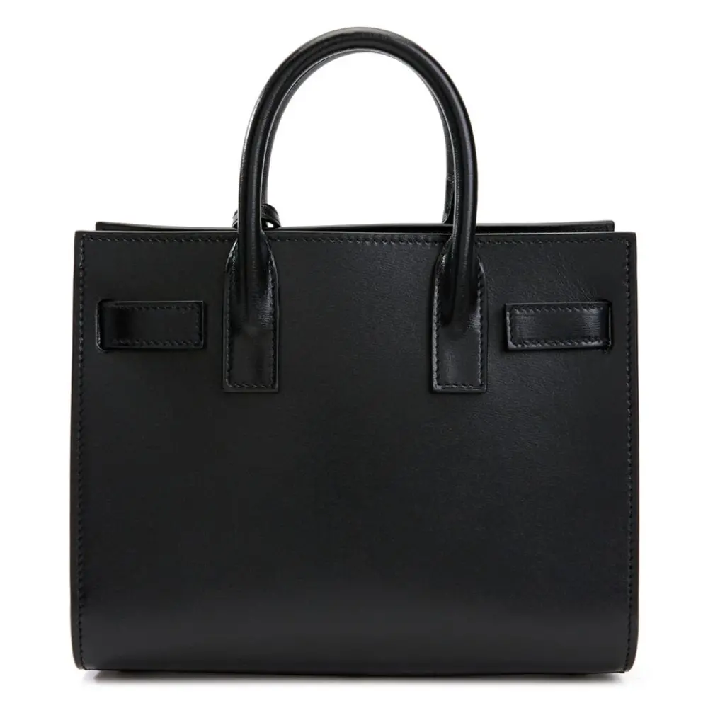 Túi Saint Laurent Sac de Jour Nano Tote Bag 'Black' 392035-02G9W-1000 - Ảnh 3