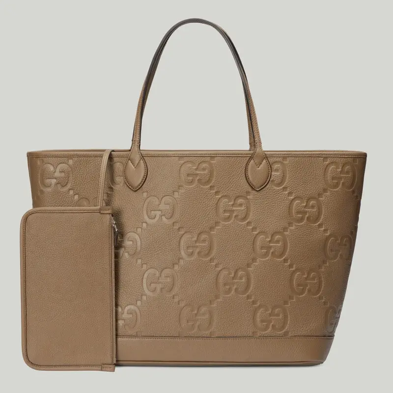 Túi Gucci Jumbo GG Large Tote 'Beige' 726755-AABY0-2801 - Ảnh 3