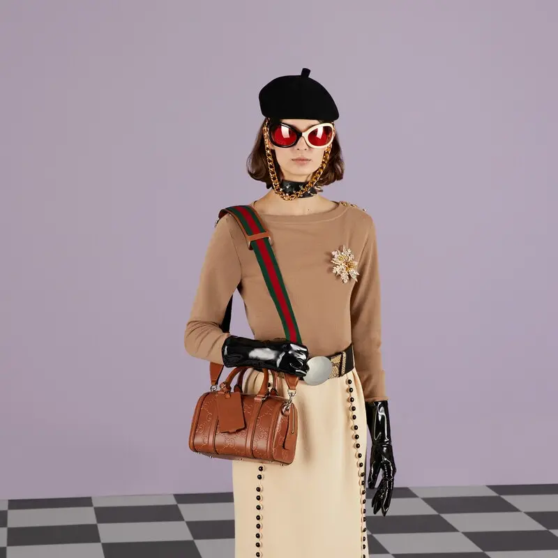 Túi Gucci Jumbo Mini Bag 'Brown' 725292-AABDP-2154 - Ảnh 6