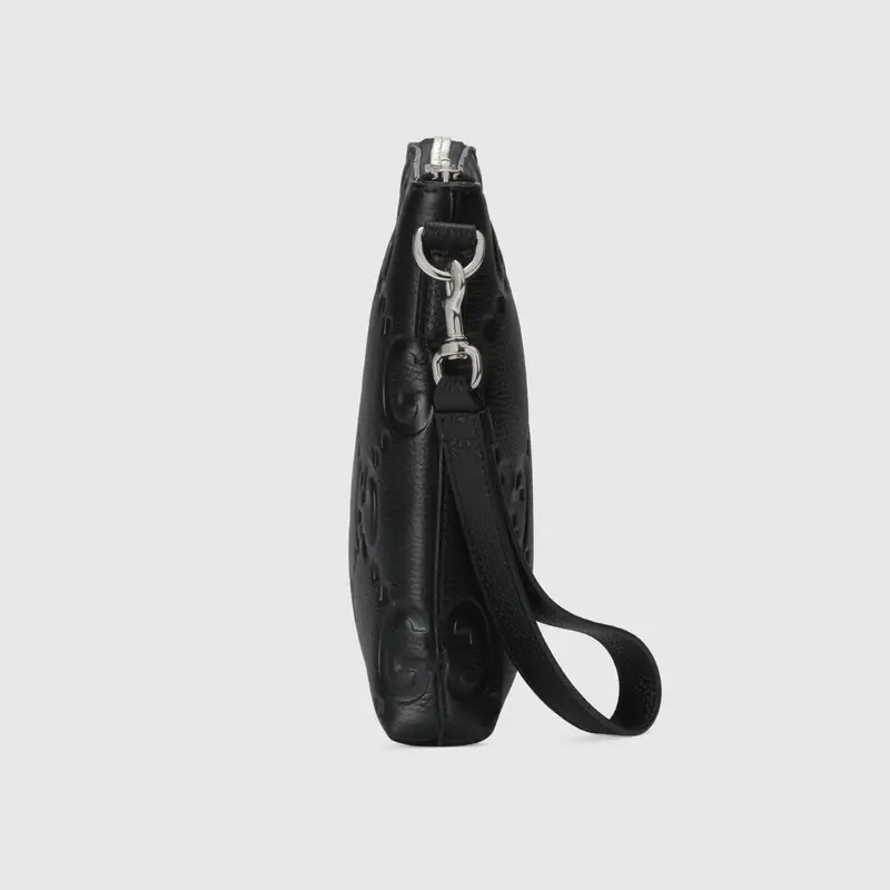 Túi Nam Gucci Medium Messenger Bag 'Black' 696009-AABY7-1000 - Ảnh 3