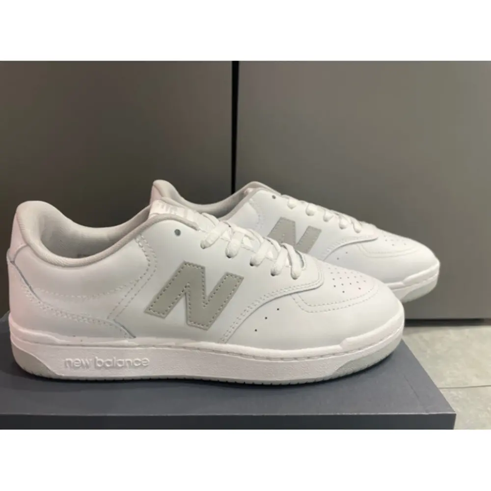 Giày New Balance BB80 ‘White Grey’ BB80GRY - Ảnh 3