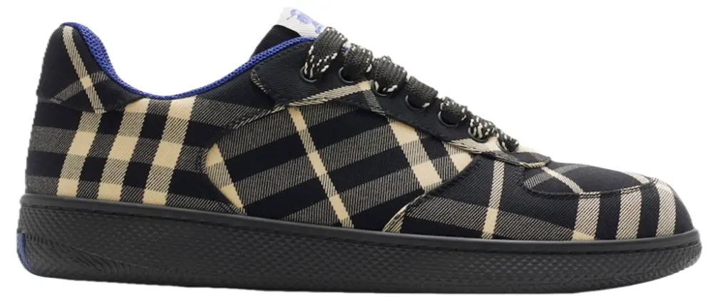 Giày Burberry Check Terrace Sneakers ‘Black’ 80953701