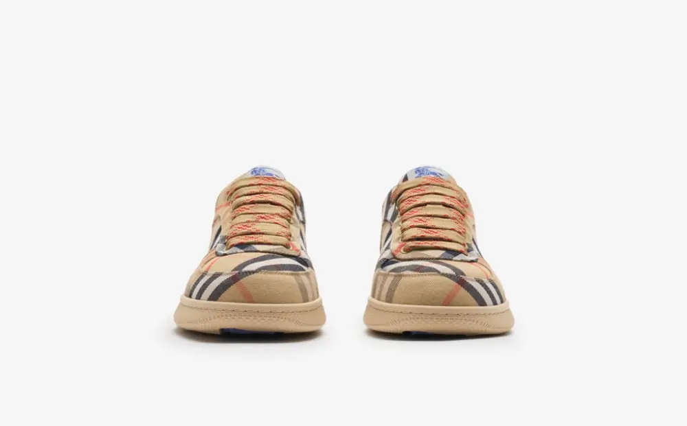 Giày Burberry Check Terrace Sneakers ‘Sand’ 80953721 - Ảnh 4