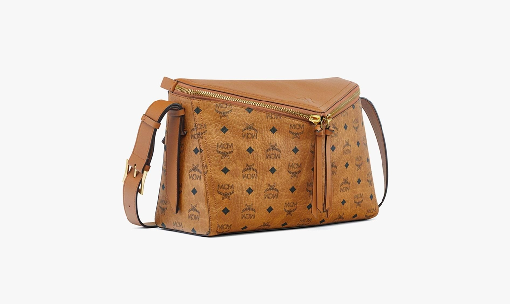 Alternative view of Túi MCM Diamant 3D Shoulder Bag 'Cognac' MWSFSAK02CO001