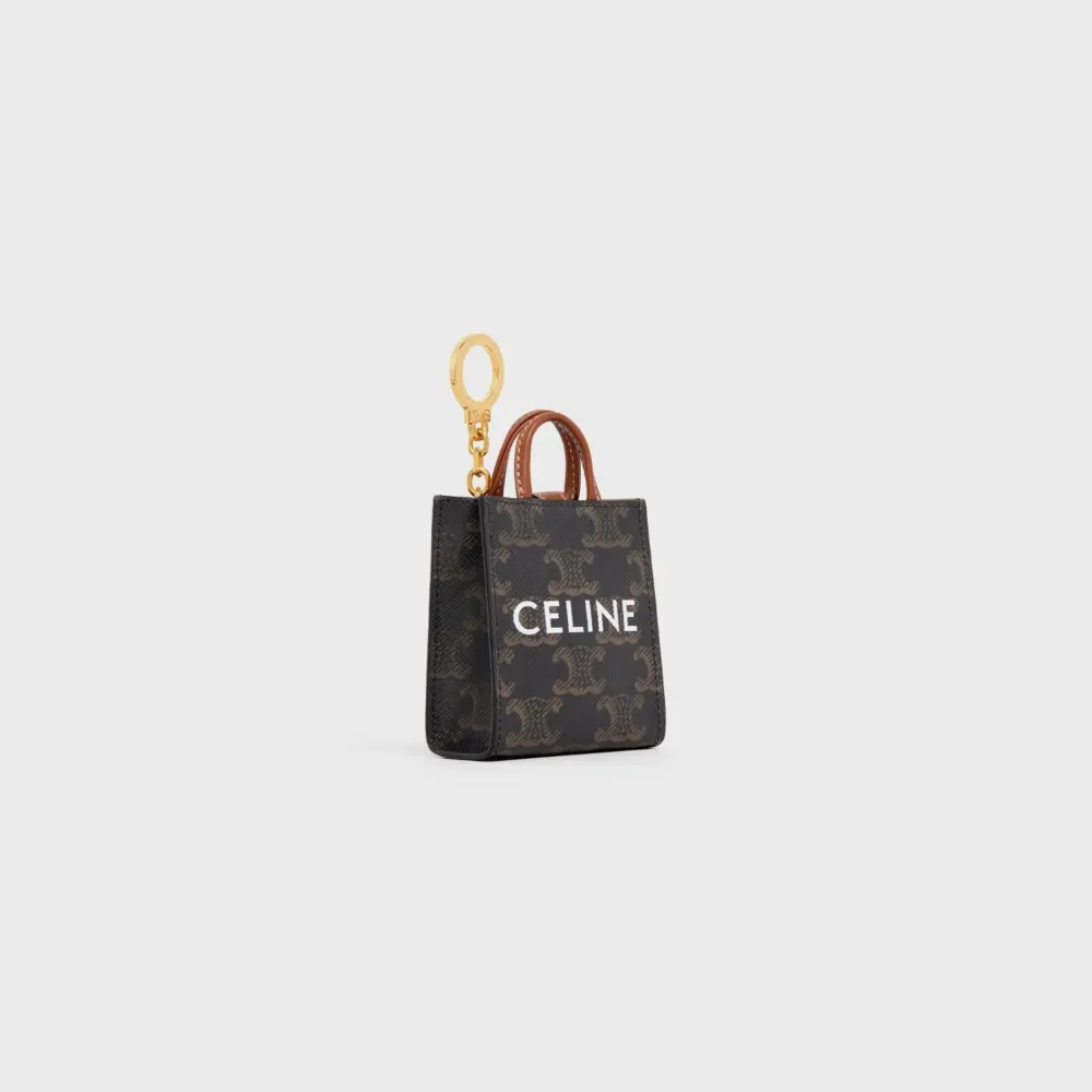 Túi Nữ Celine Micro Vertical Cabas 'Tan' 10I492CZ1-04LU - Ảnh 3