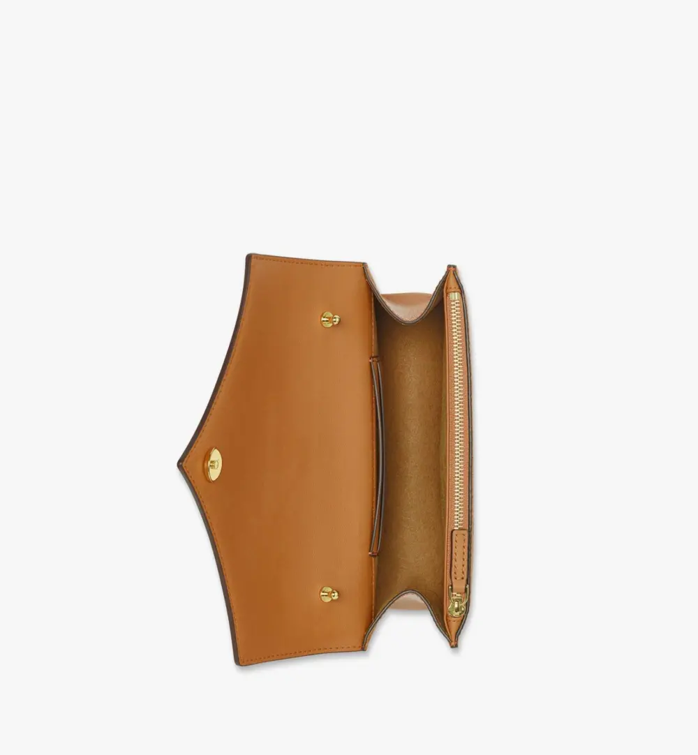 Túi MCM Diamond Shoulder Bag 'Cognac' MWRESAK02CO001 - Ảnh 3