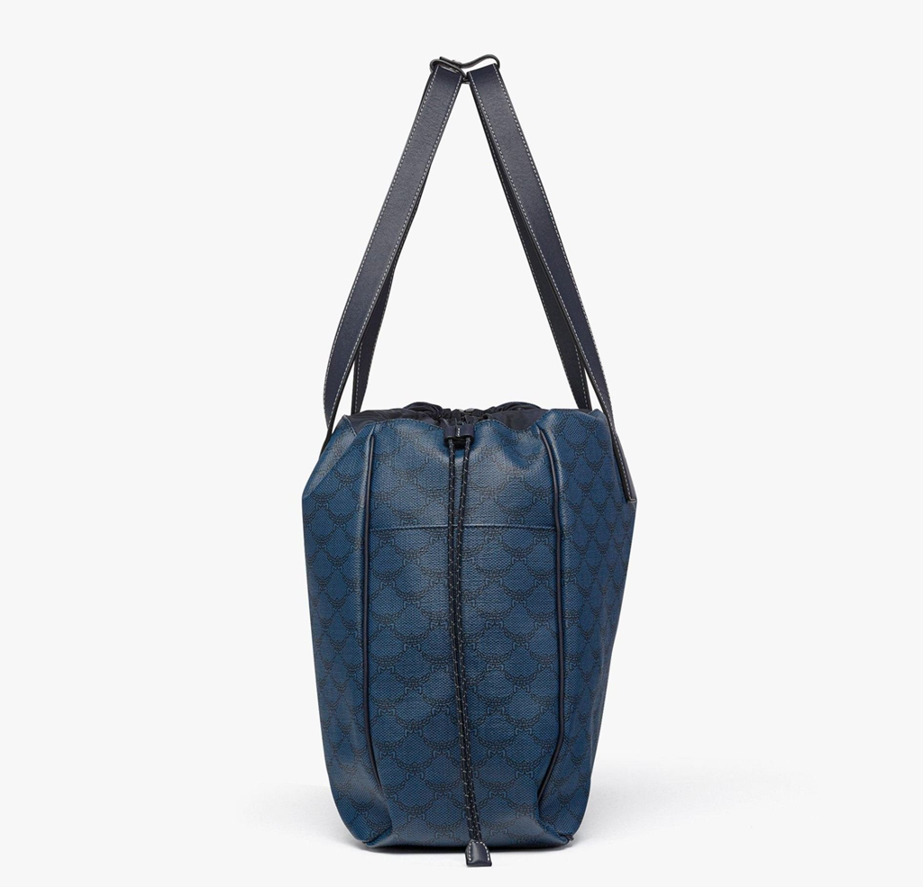 Túi Nữ MCM Himmel Drawstring Tote 'Navy' MMTEAAC01VC001 - Ảnh 3