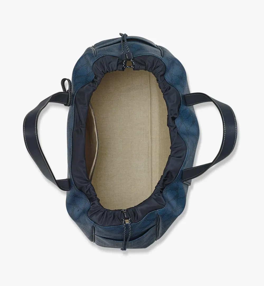 Túi Nữ MCM Himmel Drawstring Tote 'Navy' MMTEAAC01VC001 - Ảnh 4