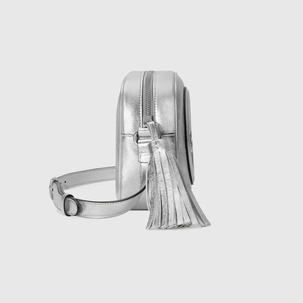 Túi Gucci Blondie Small Shoulder Bag 'Metallic Silver' 742360-AACBO-8106 - Ảnh 5