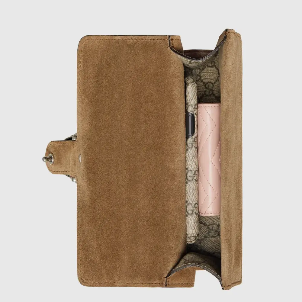 Túi Gucci Dionysus GG Small Rectangular Bag 'Beige' 499623-92TJN-8660 - Ảnh 6