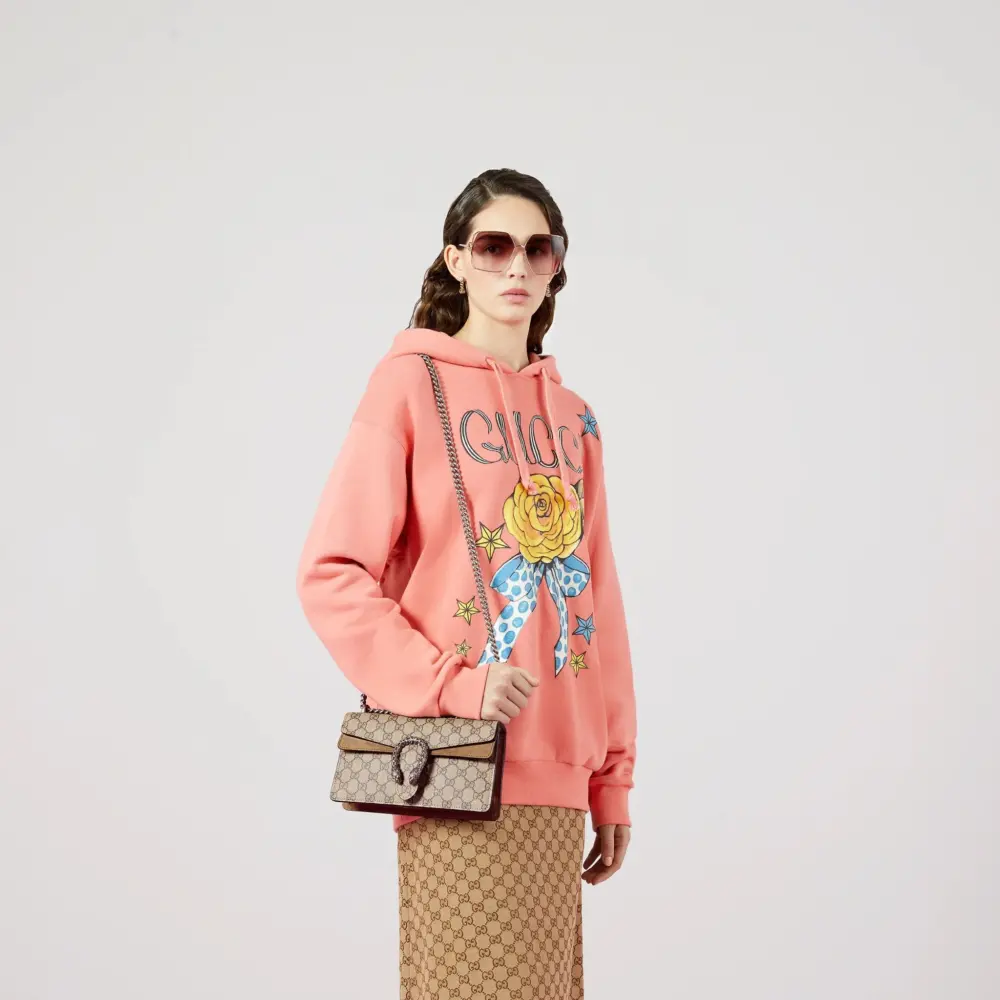 Túi Gucci Dionysus GG Small Rectangular Bag 'Beige' 499623-92TJN-8660 - Ảnh 8