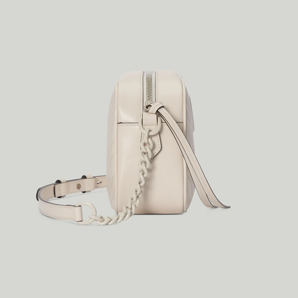 Túi Gucci GG Marmont Matelassé Shoulder Bag 'White' 447632-DAAAJ-9022 - Ảnh 6