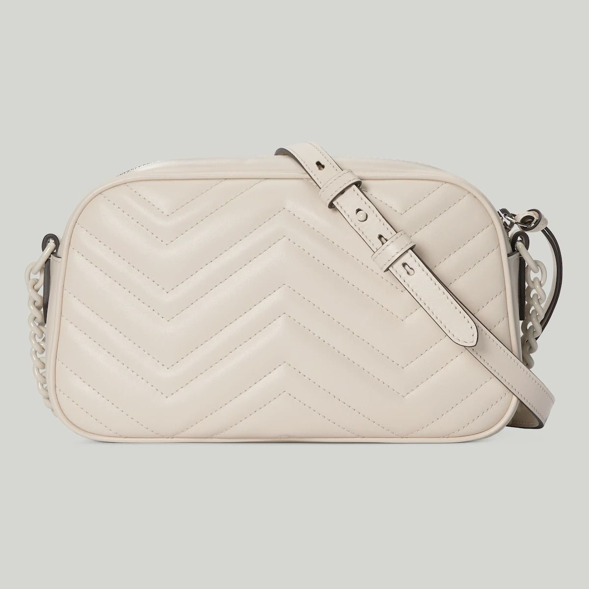 Túi Gucci GG Marmont Matelassé Shoulder Bag 'White' 447632-DAAAJ-9022 - Ảnh 5