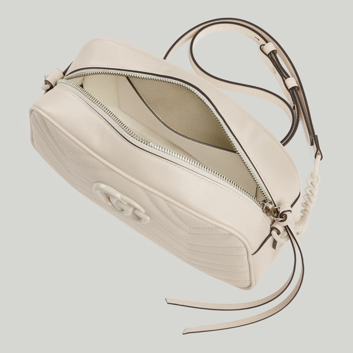 Túi Gucci GG Marmont Matelassé Shoulder Bag 'White' 447632-DAAAJ-9022 - Ảnh 4