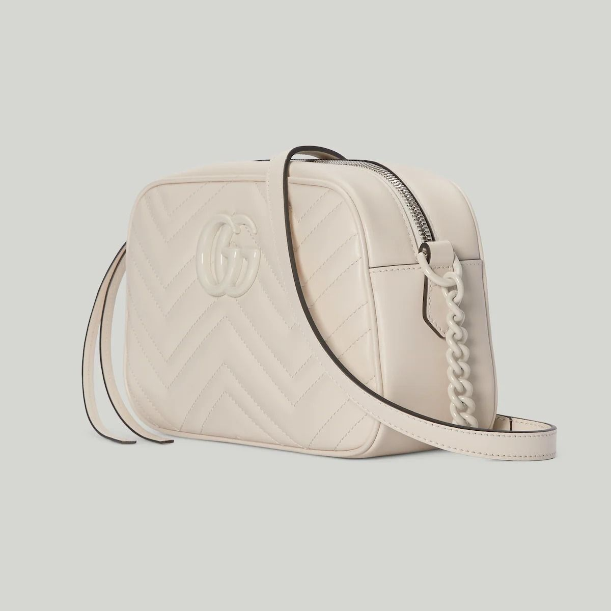 Alternative view of Túi Gucci GG Marmont Matelassé Shoulder Bag 'White' ‎447632-DAAAJ-9022