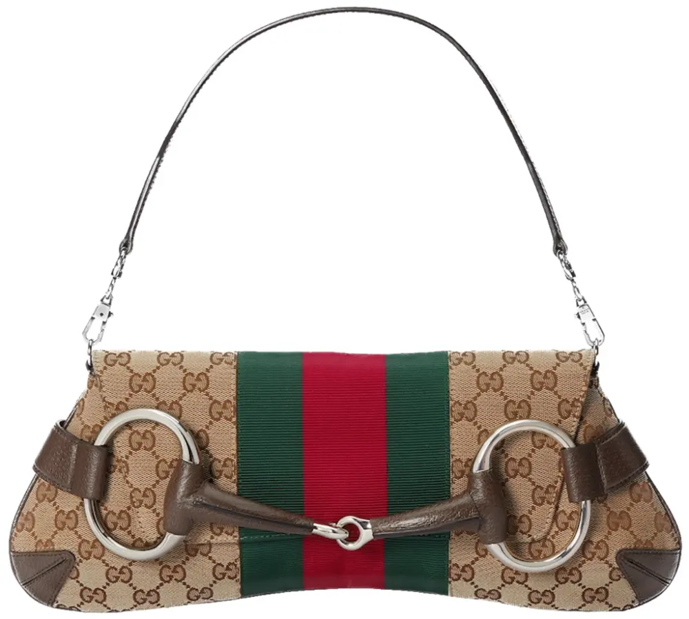 Túi Gucci Horsebit Chain Medium Shoulder Bag 'Beige' 764255-FACM2-8747