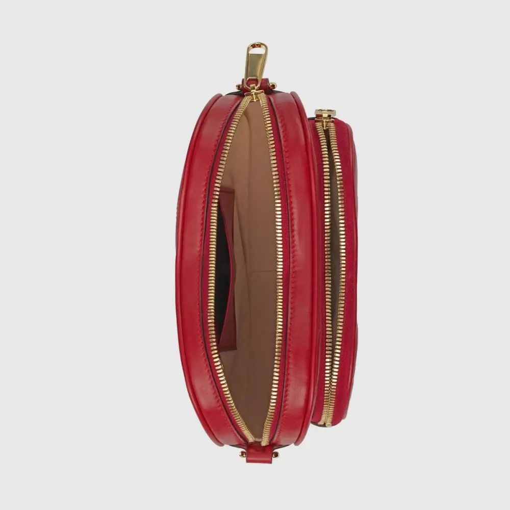 Túi Gucci Interlocking G Mini Heart Shoulder Bag 'Red' 751628-AACCL-6433 - Ảnh 3