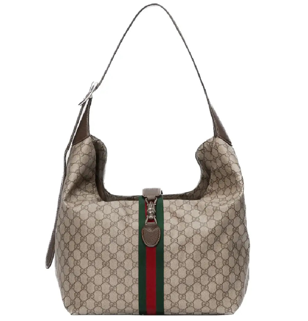 Túi Gucci Jackie 1961 Medium Shoulder Bag 'Beige Ebony' 758684-FACIP-8747