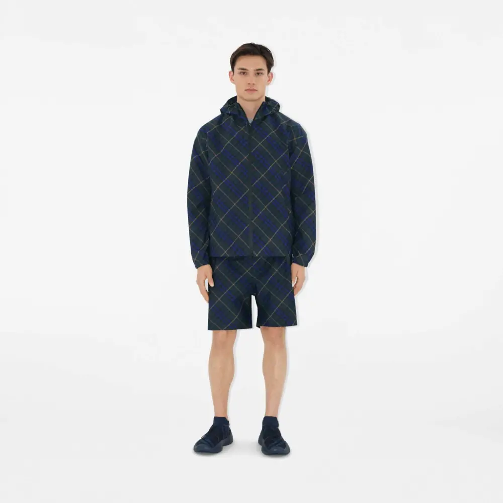 Giày Burberry Check Knit Neptune Sneakers 'Midnight' 81010321 - Ảnh 3