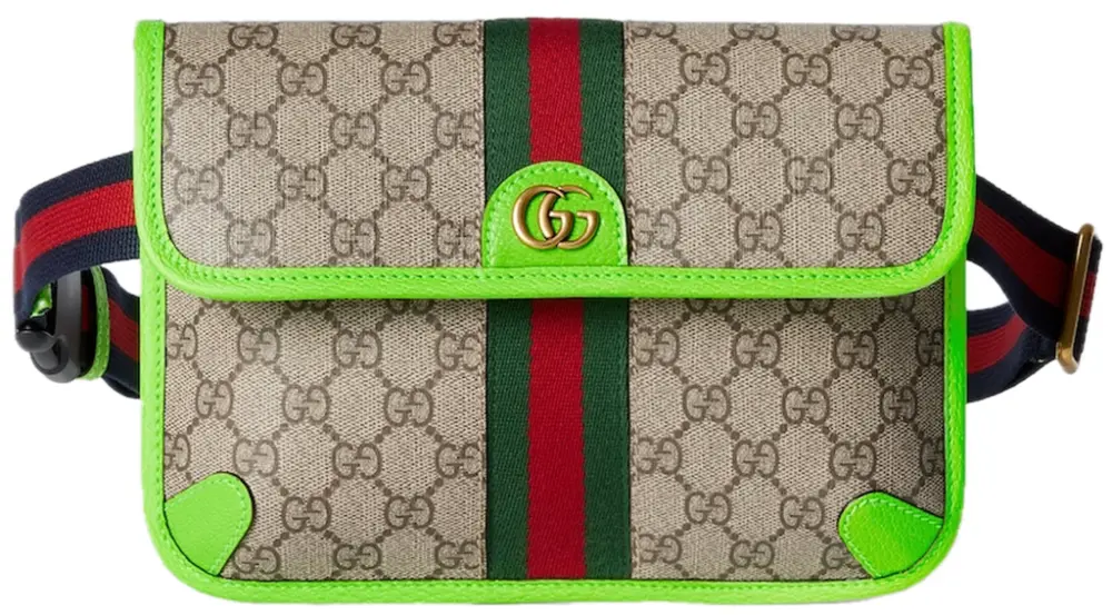 Túi Gucci Ophidia Gg Small Belt Bag 'Beige Green' 752597-FADIC-9761