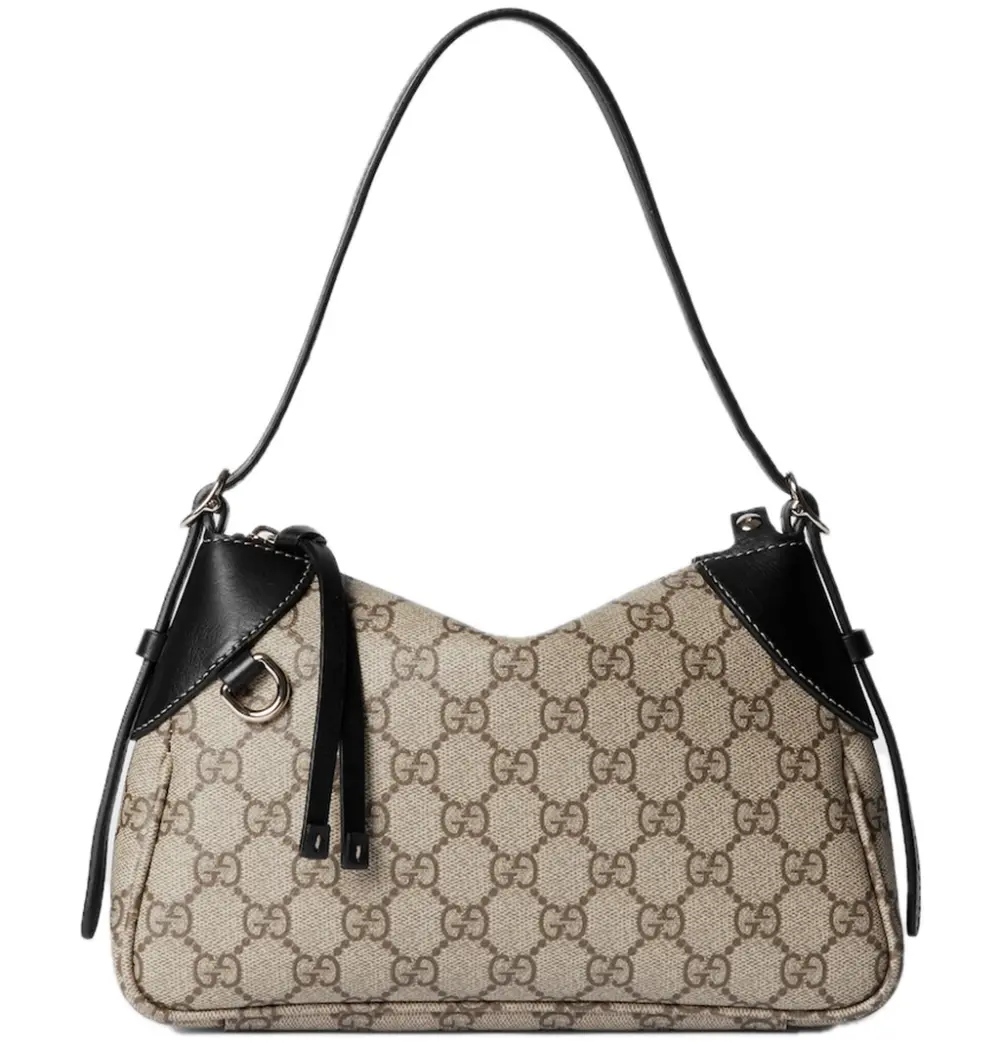Túi Gucci GG Emblem Small Shoulder Bag 'Beige' 815218-FAEAA-9765