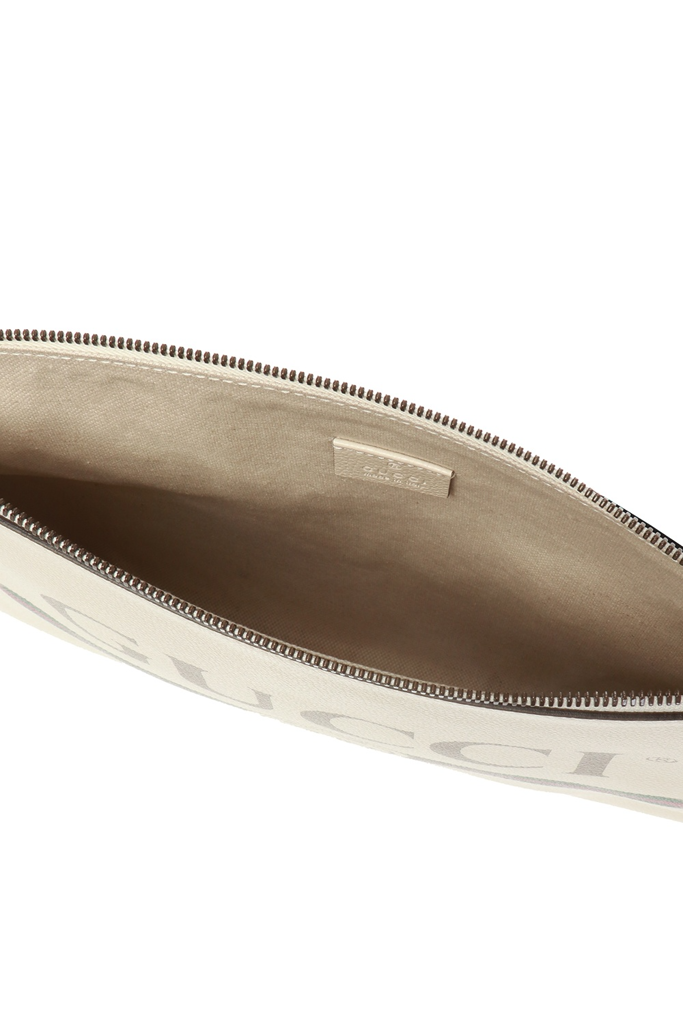 Túi Gucci Print Clutch Item 'White Leather' 572770-0Y2AT-8820 - Ảnh 3