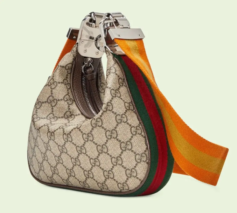 Alternative view of Túi Nữ Gucci Attache Small Shoulder Bag 'Beige Ebony'‎ 699409-96GRN-4091