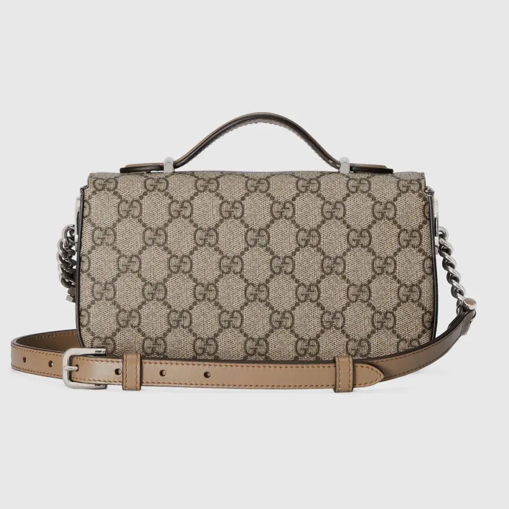 Túi Gucci Petite GG Mini Shoulder Bag 'GG Supreme' 739722-FACJP-9769 - Ảnh 3