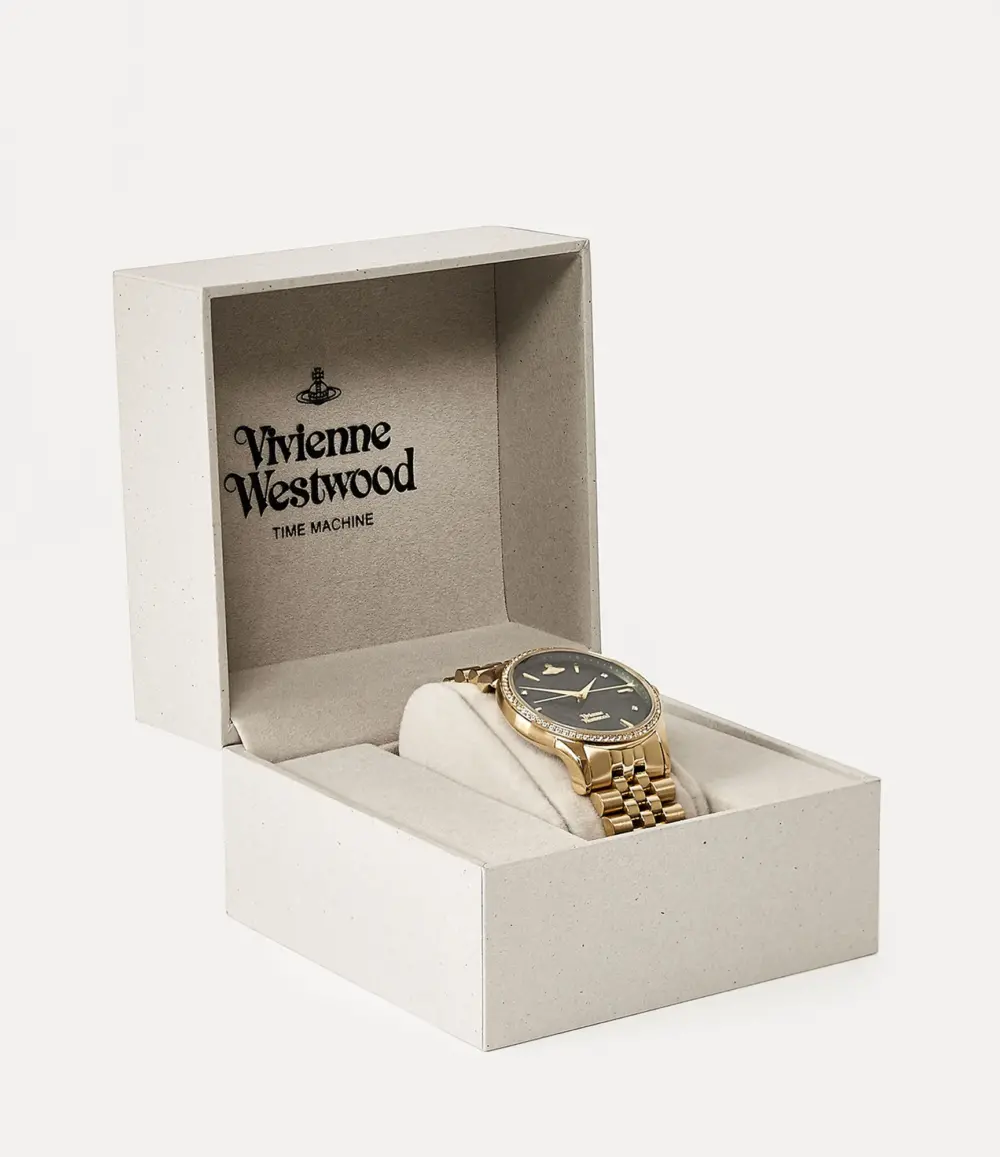 Alternative view of Đồng Hồ Nam Vivienne Westwood Wallace 'Gold' VV208GDGDXXXGDGD
