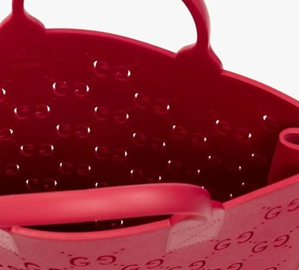 Alternative view of Túi Gucci GG Rubber Tote Bag ‘Red’ 679365-JFO00-2797