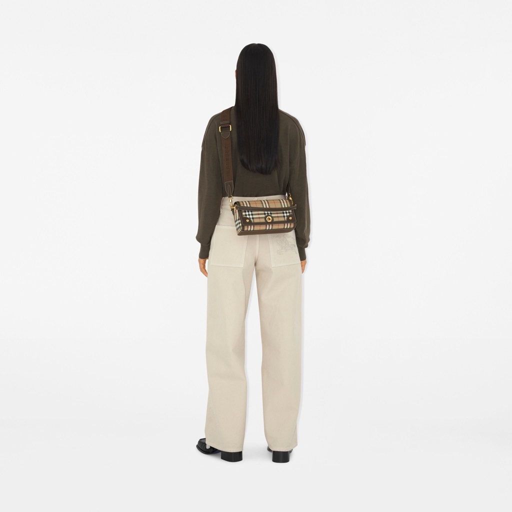 Túi Burberry Top Handle Note Bag 'Beige' 80975991 - Ảnh 3