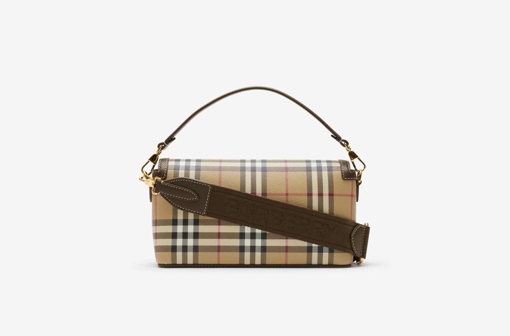 Túi Burberry Top Handle Note Bag 'Beige' 80975991 - Ảnh 4