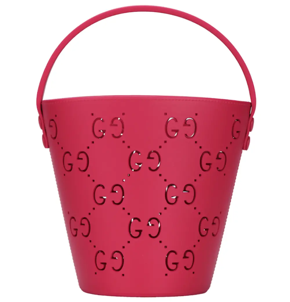 Túi Gucci Rubber Bucket Bag 'Red' 723051-9AAAL-2797