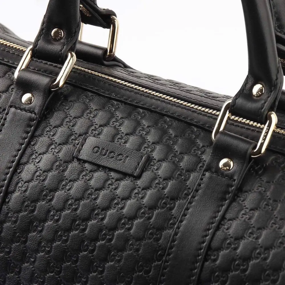 Alternative view of Túi Gucci Shima Boston 'Black' 449646-BMJ1G-1000