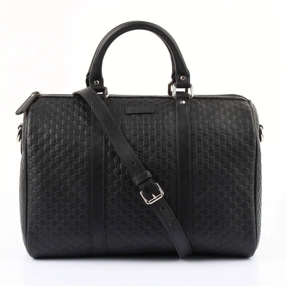 Túi Gucci Shima Boston 'Black' 449646-BMJ1G-1000 - Ảnh 5
