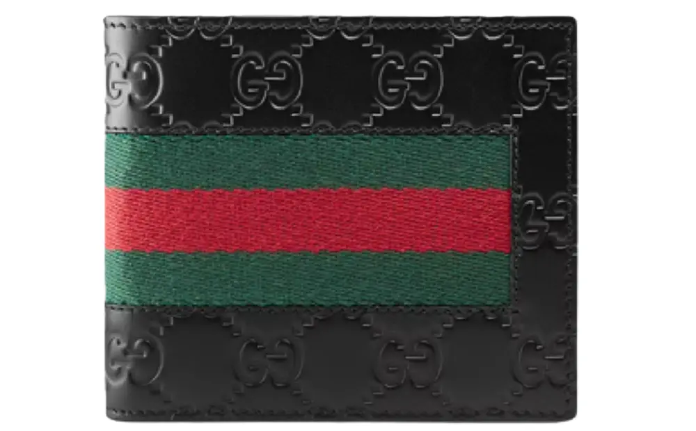 Ví Gucci Signature Web 'Black Monogram' 408827-CWCLN-1060