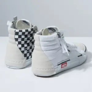 Giày Vans SK8-Hi CAP LX Reissue ‘White Checkerboard’ VN0A3WM127I - Ảnh 4
