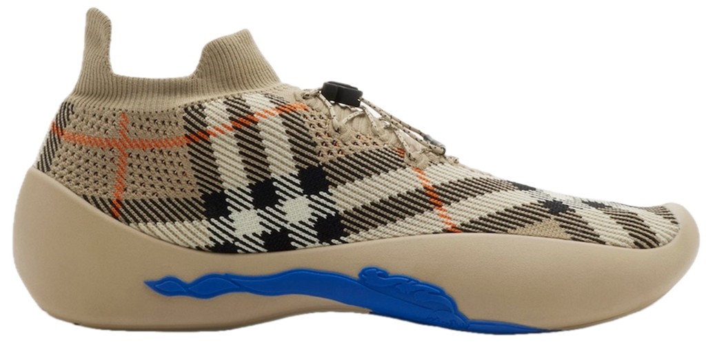 Giày Burberry Check Knit Neptune Sneaker ‘Sand’ 80993201