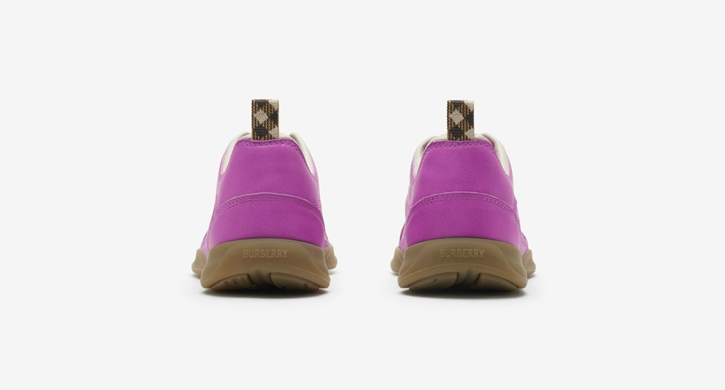 Giày Burberry Leather Matrix Sneakers 'Palma' 81084581 - Ảnh 4