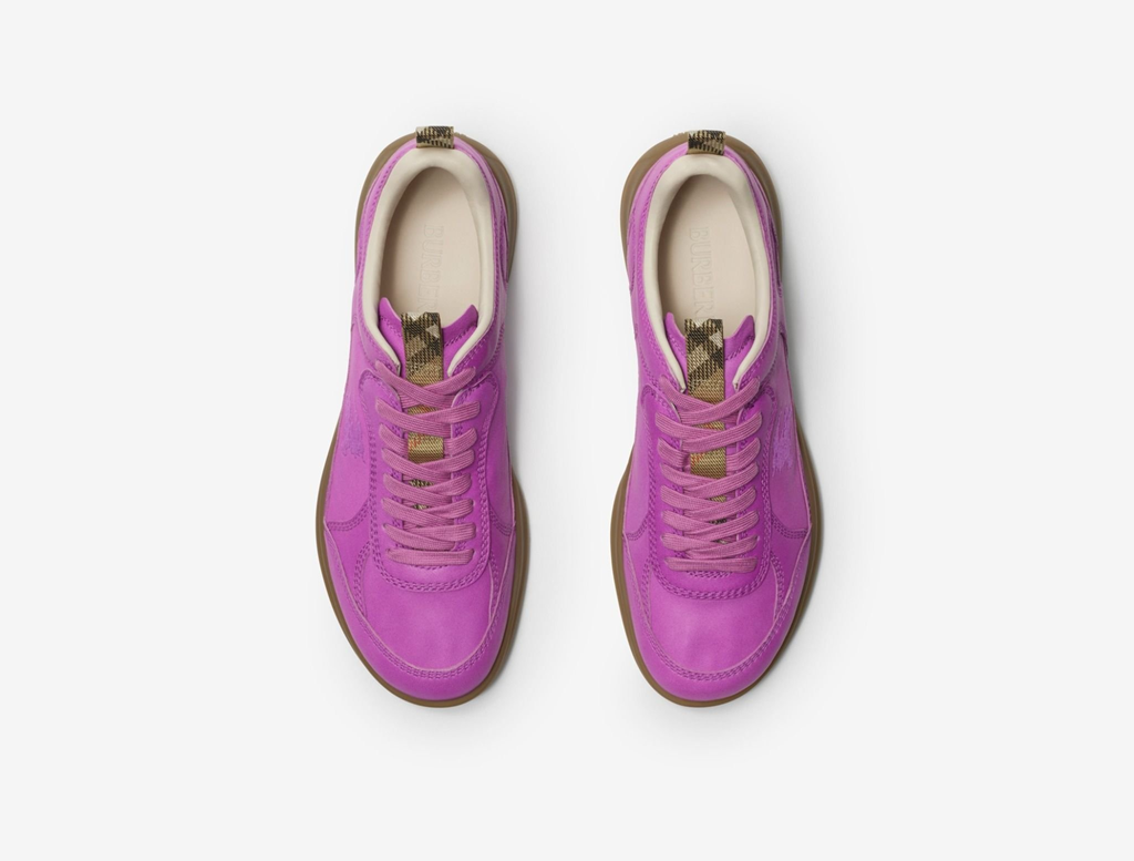 Giày Burberry Leather Matrix Sneakers 'Palma' 81084581 - Ảnh 5