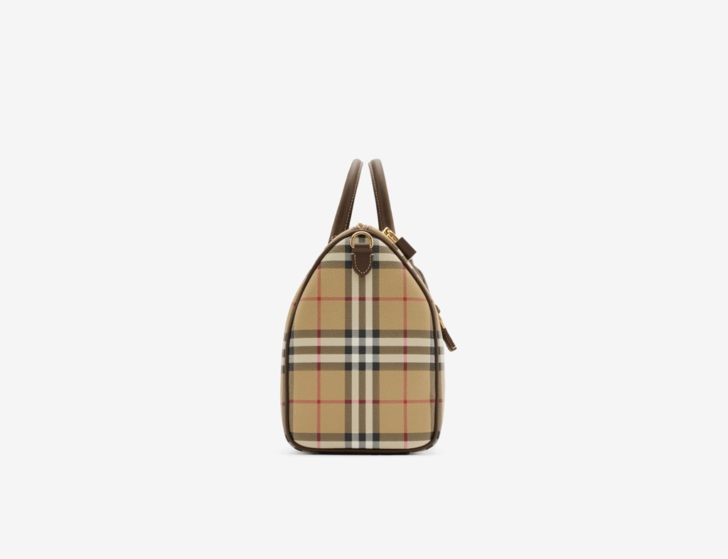 Túi Burberry Medium Check Bowling Bag 'Military' 80998131 - Ảnh 5