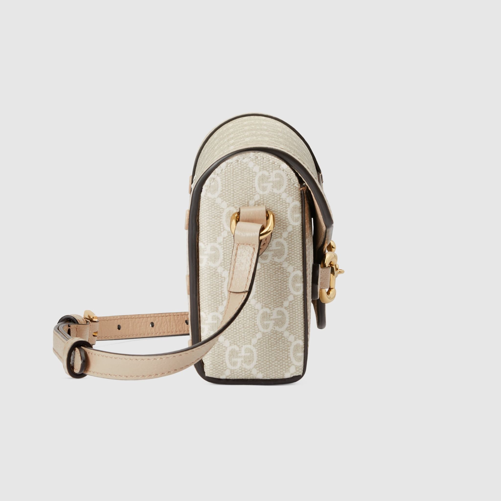Túi Gucci Horsebit 1955 Mini Bag 'Beige' 699296-UULBG-9683 - Ảnh 4
