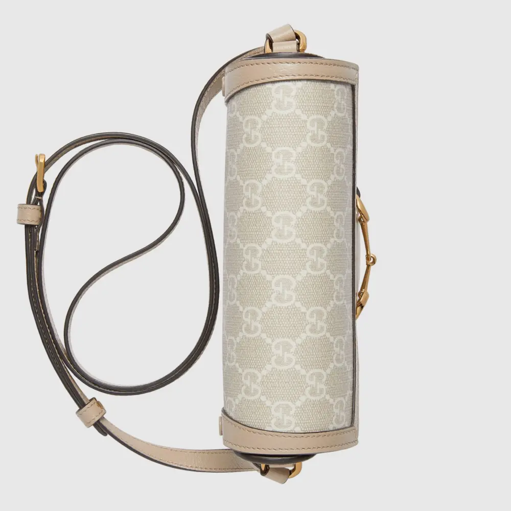Túi Gucci Horsebit 1955 Mini Bag 'Beige' 699296-UULBG-9683 - Ảnh 3