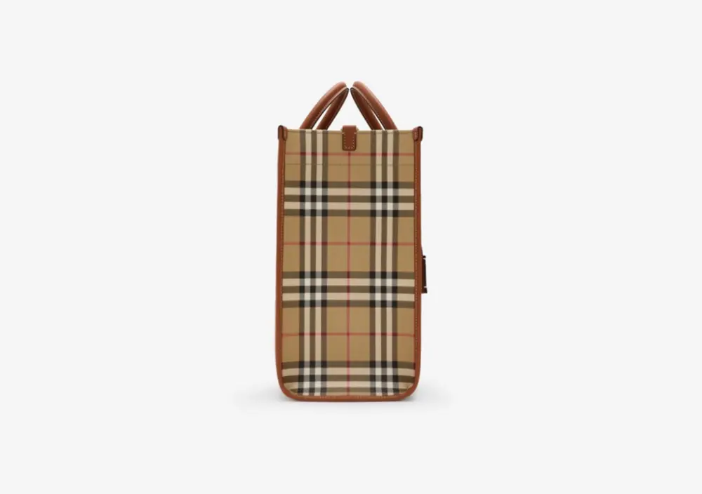Túi Burberry Medium Freya Tote 'Archive Beige' 80975681 - Ảnh 4
