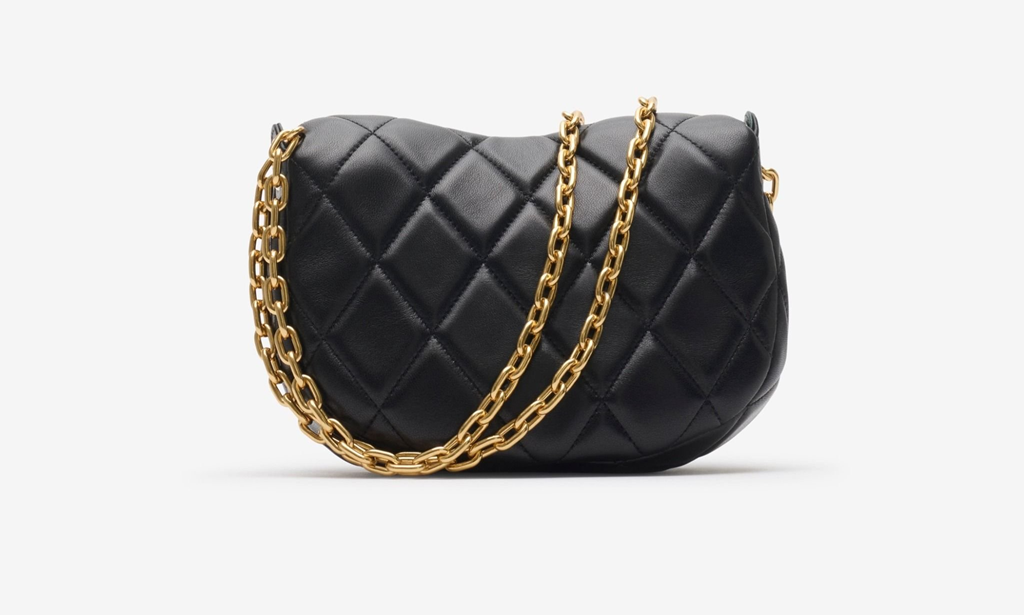 Túi Burberry Quilted Rocking Horse Bag 'Black' 81046281 - Ảnh 4